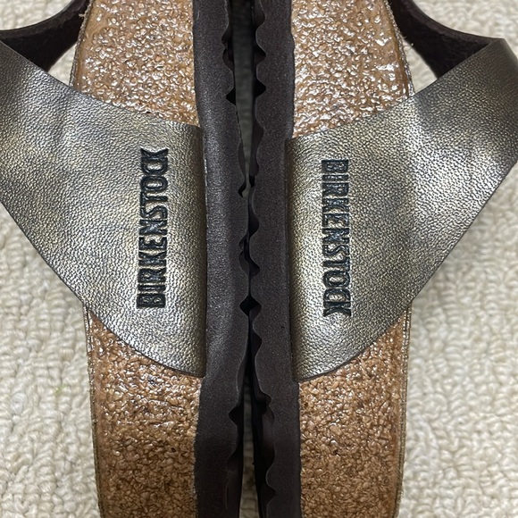 NWOT Birkenstock Gizeh Oiled Leather Brown Thong Sandals Birko-Flor 37 - Picture 4 of 10